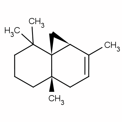 (-)-罗汉柏烯结构式_470-40-6结构式