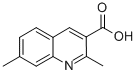 2,7-Dimethylquinoline-3-carboxylic acid Structure,470702-35-3Structure