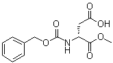 (3R)-3-(benzyloxycarbonylamino)-4-methoxy-4-oxo-butanoic acid Structure,47087-37-6Structure