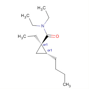 (1r,2r)-rel-(9ci)-2-丁基-n,n,1-三乙基-环丙烷羧酰胺结构式_471278-58-7结构式