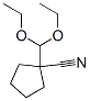 Cyclopentanecarbonitrile, 1-(diethoxymethyl)-(9ci)Structure,471864-45-6Structure Cyclopentanecarbonitrile, 1-(diethoxymethyl)-(9ci) Structure,471864-45-6Structure