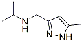 1H-pyrazole-3-methanamine, 5-methyl-n-(1-methylethyl)- Structure,471880-40-7Structure