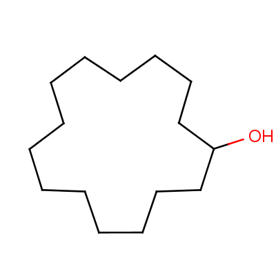 Cyclopentadecanol Structure,4727-17-7Structure