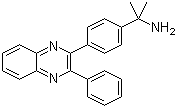 alpha,alpha-Dimethyl-4-(3-phenyl-2-quinoxalinyl)benzenemethanamine Structure,473382-48-8Structure