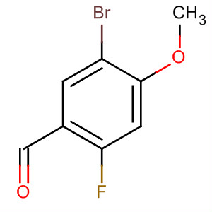 5-Bromo-2-fluoro-4-methoxybenzaldehyde Structure,473417-48-0Structure