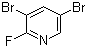 3,5-Dibromo-2-fluoropyridine Structure,473596-07-5Structure