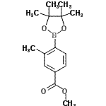 2-Methyl-4-methoxycarbonylphenylboronic acid pinacol ester Structure,473596-87-1Structure