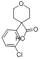 4-(3-Chlorophenyl)tetrahydro-2h-pyran-4-carboxylic acid Structure,473706-23-9Structure