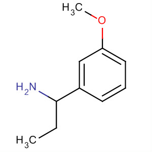 Benzenemethanamine, alpha-ethyl-3-methoxy-(9ci) Structure,473732-60-4Structure