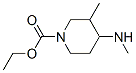 (9ci)-3-甲基-4-(甲基氨基)-1-哌啶羧酸乙酯结构式_473838-14-1结构式