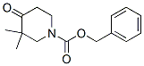 3,3-Dimethyl-4-oxo-piperidine-1-carboxylic acid benzyl ester Structure,473838-66-3Structure