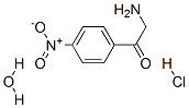 2-氨基-1-(4-硝基苯基)-1-乙酮盐酸盐 水合物结构式_4740-22-1结构式