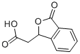 (3-Oxo-1,3-dihydro-2-benzofuran-1-yl)aceticacid Structure,4743-58-2Structure