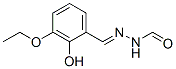 Hydrazinecarboxaldehyde, [(3-ethoxy-2-hydroxyphenyl)methylene]-(9ci) Structure,474395-07-8Structure