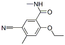 Benzamide, 5-cyano-2-ethoxy-n,4-dimethyl-(9ci) Structure,474554-08-0Structure