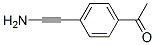 Ethanone, 1-[4-(aminoethynyl)phenyl]-(9ci) Structure,474661-38-6Structure