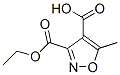 5-Methyl-3,4-isoxazole dicarboxylic acid-3-ethyl ester Structure,474678-51-8Structure