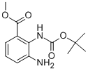 3-氨基-2-叔丁氧基羰基氨基-苯甲酸甲酯结构式_474708-09-3结构式