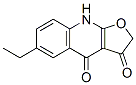 (9ci)-6-乙基-呋喃并[2,3-b]喹啉-3,4(2H,9h)-二酮结构式_474764-16-4结构式