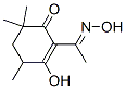 2-Cyclohexen-1-one, 3-hydroxy-2-[1-(hydroxyimino)ethyl]-4,6,6-trimethyl-(9ci) Structure,474942-37-5Structure