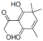 (9ci)-3-羟基-2-(羟基乙酰基)-4,4,6-三甲基-2,5-环己二烯-1-酮结构式_474942-43-3结构式