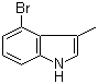 4-Bromo-3-methylindole Structure,475039-81-7Structure