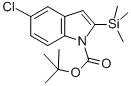 1-Boc-5-chloro-2-trimethylsilanyl-indole Structure,475102-16-0Structure