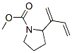 (9ci)-2-(1-亚甲基-2-丙烯基)-1-吡咯烷羧酸甲酯结构式_475106-82-2结构式