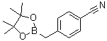 4-((4,4,5,5-Tetramethyl-1,3,2-dioxaborolan-2-yl)methyl)benzonitrile Structure,475250-43-2Structure