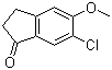 6-Chloro-2,3-dihydro-5-methoxy-1h-inden-1-one Structure,475654-43-4Structure