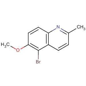 5-Bromo-2-methyl-6-methoxyquinoline Structure,475682-39-4Structure