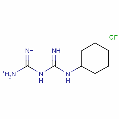 1-Cyclohexylbiguanide monohydrochloride Structure,4762-22-5Structure