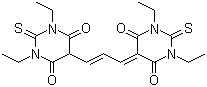 Bis-(1,3-diethylthiobarbituric acid)trimethine oxonol Structure,47623-98-3Structure