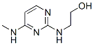 Ethanol, 2-[[4-(methylamino)-2-pyrimidinyl]amino]-(9ci) Structure,476340-29-1Structure