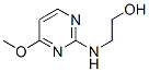 Ethanol, 2-[(4-methoxy-2-pyrimidinyl)amino]-(9ci) Structure,476340-34-8Structure