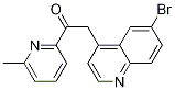 2-(6-Bromoquinolin-4-yl)-1-(6-methylpyridin-2-yl)ethanone Structure,476472-28-3Structure