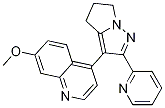 7-Methoxy-4-(2-(pyridin-2-yl)-5,6-dihydro-4h-pyrrolo[1,2-b]pyrazol-3-yl)quinoline Structure,476474-40-5Structure