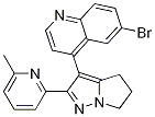 6-Bromo-4-(2-(6-methylpyridin-2-yl)-5,6-dihydro-4h-pyrrolo[1,2-b]pyrazol-3-yl)quinoline Structure,476474-52-9Structure