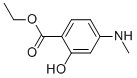 (9ci)-2-羟基-4-(甲基氨基)-苯甲酸乙酯结构式_476614-96-7结构式