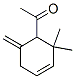 Ethanone, 1-(2,2-dimethyl-6-methylene-3-cyclohexen-1-yl)-(9ci) Structure,476689-61-9Structure