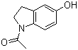 1-(5-Hydroxyindolin-1-yl)ethanone Structure,4770-32-5Structure