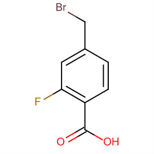 4-(Bromomethyl)-2-fluorobenzoic acid Structure,477199-77-2Structure