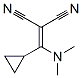 Propanedinitrile, [cyclopropyl(dimethylamino)methylene]-(9ci) Structure,477343-85-4Structure