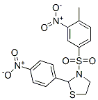 Thiazolidine, 3-[(4-methyl-3-nitrophenyl)sulfonyl]-2-(4-nitrophenyl)- (9ci) Structure,477516-33-9Structure