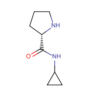 (2s)-(9ci)-n-环丙基-2-吡咯烷羧酰胺结构式_477575-60-3结构式