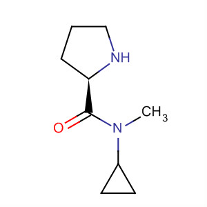 (2r)-(9ci)-n-环丙基-n-甲基-2-吡咯烷羧酰胺结构式_477577-13-2结构式