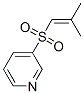 (9CI)-3-[(2-甲基-1-丙烯基)磺酰基]-吡啶结构式_477779-57-0结构式