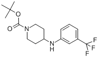 1-Boc-4-(3-trifluoromethyl-phenylamino)-piperidine Structure,477864-09-8Structure