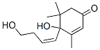 2-Cyclohexen-1-one, 4-hydroxy-4-[(1z)-4-hydroxy-1-butenyl]-3,5,5-trimethyl-(9ci) Structure,477904-47-5Structure