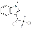 (9ci)-2-氯-2,2-二氟-1-(1-甲基-1H-吲哚-3-基)-乙酮结构式_478079-31-1结构式